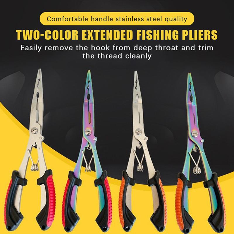 Fishing Hook Sharpener - Verlengde visstang van roestvrij staal met