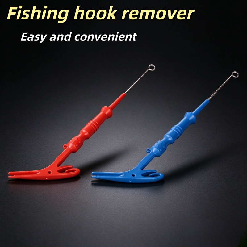 Fishing Hook Sharpener - Multifunctionele vishaakverwijderaar, snelknoopmaker, draagbare roestvrijstalen vishaakextractor,