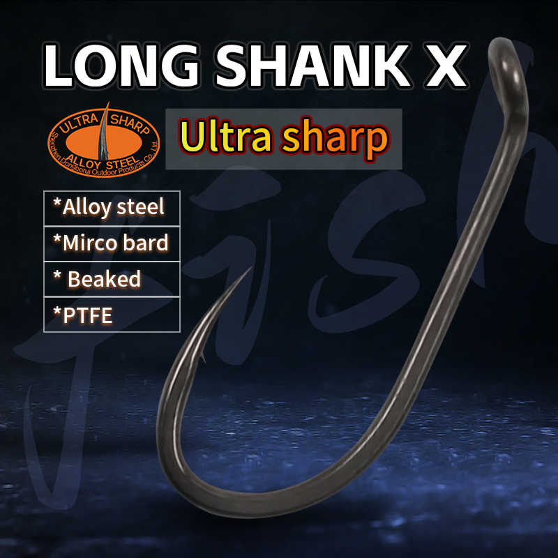 10pcs Karpervissen Haak Lange  - Fishing Hook Assortment recensie en prijs