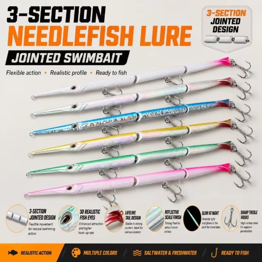 27 cm lang, losse onderdelen,  - Fishing Hook Treble recensie en prijs