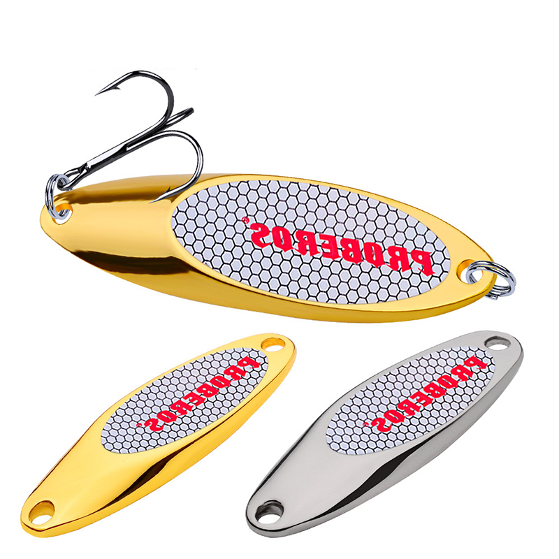 Metalen lepelvormige vislokker - Fishing Hook Treble recensie en prijs