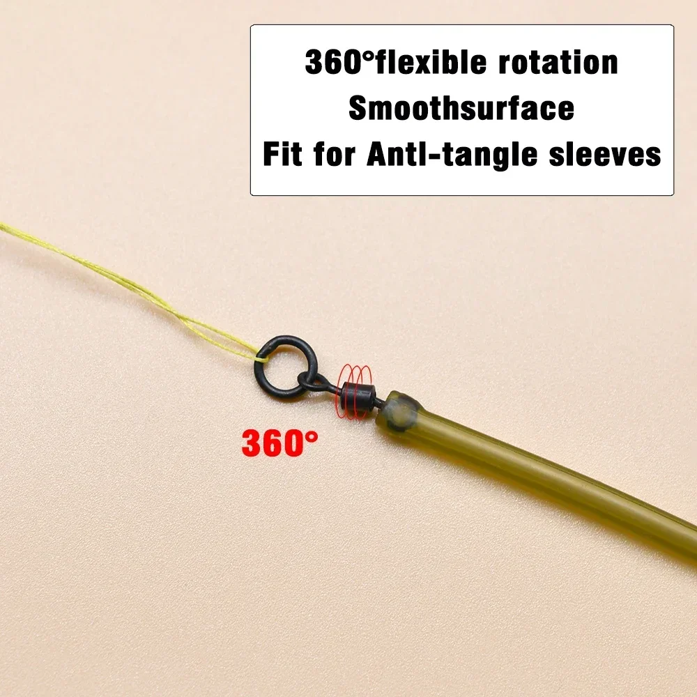 50 stuks Micro Flexi Hook Swiv - Fishing Hook Size recensie en prijs